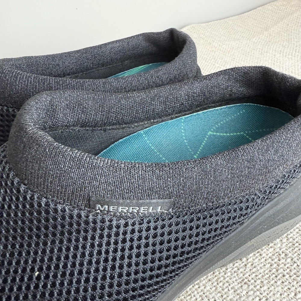 Women's Encore Breeze 5 Black slip-on woman’s shoes #J005500 w/ high arch insert - Picture 10 of 13